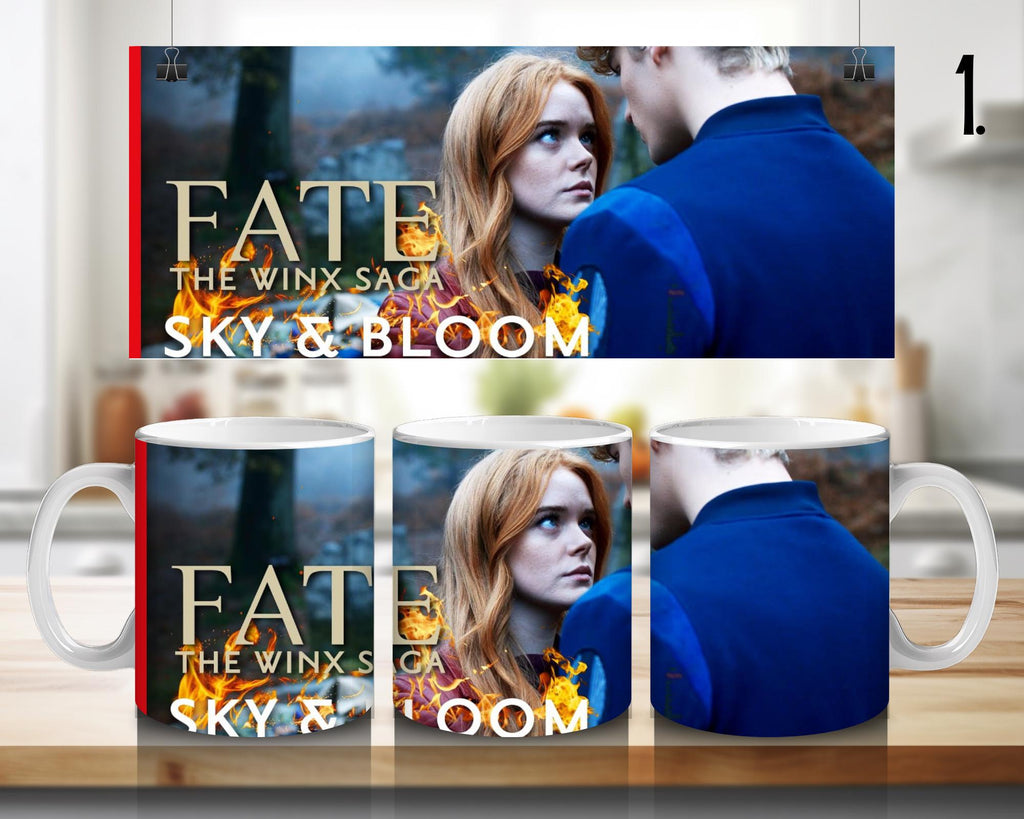 Fate: The Winx Saga, Bloom, Stella, Sky, Musa, Aisha, Riven, Beatrix, Terra, Dane  | 100% CERAMIC MUG, 11Oz = 330ml