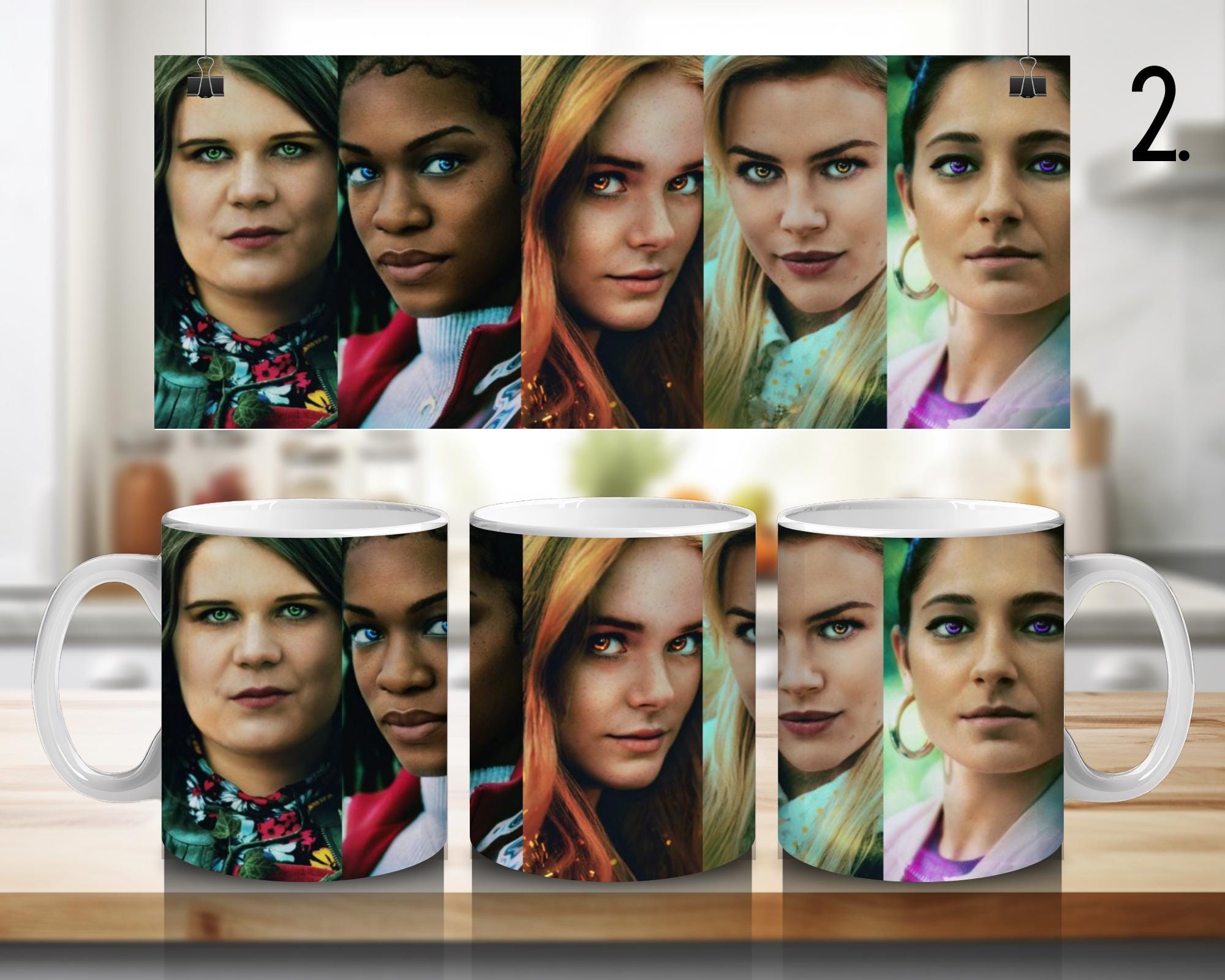 Fate: The Winx Saga, Bloom, Stella, Sky, Musa, Aisha, Riven, Beatrix, Terra, Dane  | 100% CERAMIC MUG, 11Oz = 330ml