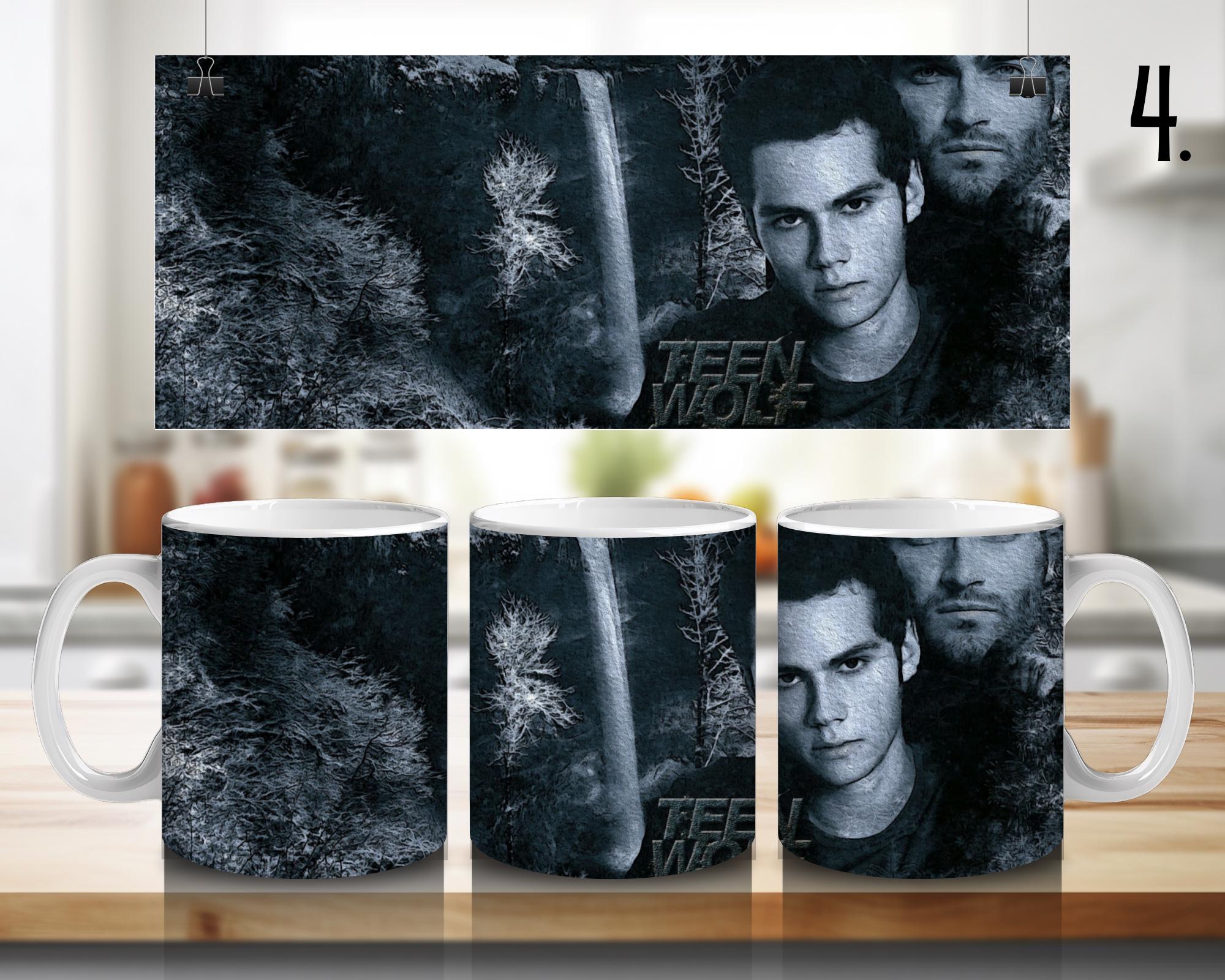 Teen Wolf, Scott, Stiles, Lydia, Alison, Stiles Stilinski, Lydia Martin, Allison Argent, Derek Hale  | 100% CERAMIC MUG, 11Oz = 330ml