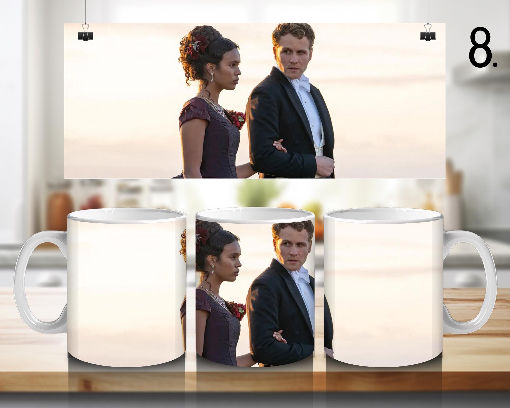 The Buccaneers, Nan St. George, Conchitta Closson, Guy Thwarte, Richard Marable, James Seadown, Theo | 100% CERAMIC MUG, 11Oz = 330ml