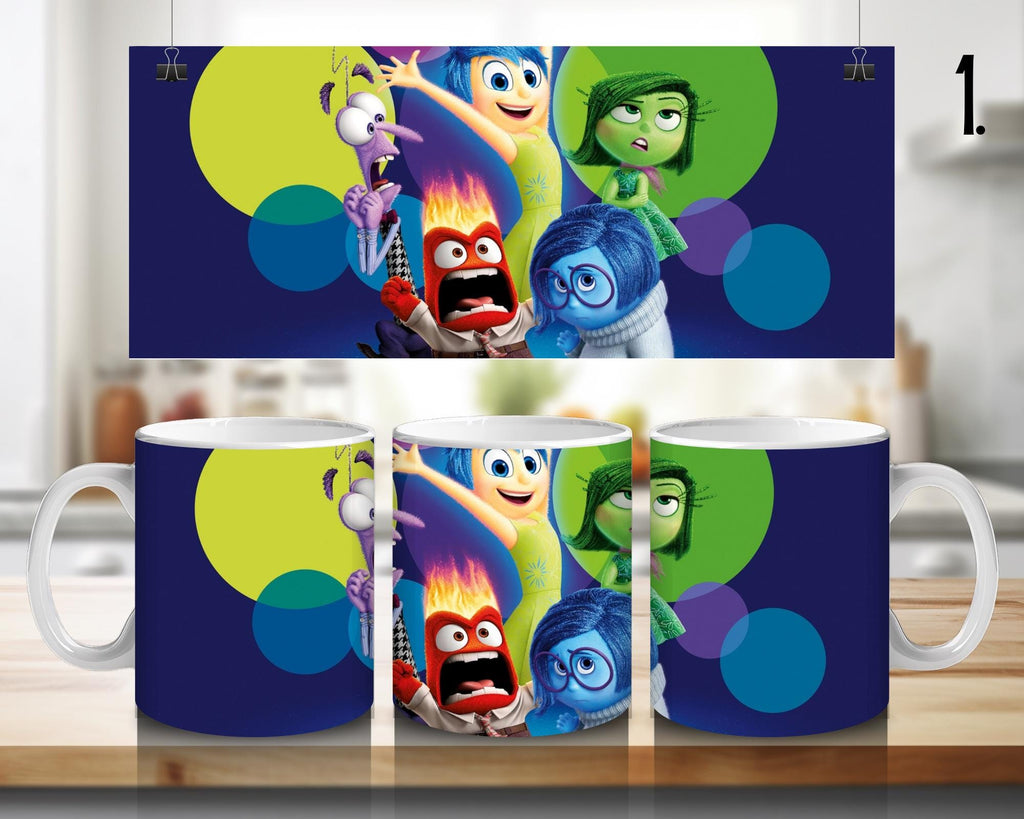 Inside Out, Disney Pack  | 100% CERAMIC MUG, 11Oz = 330ml