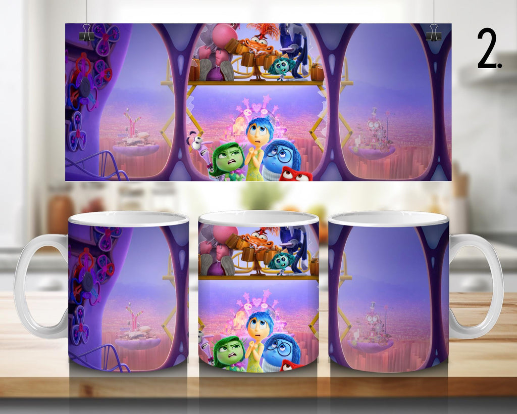 Inside Out, Disney Pack  | 100% CERAMIC MUG, 11Oz = 330ml
