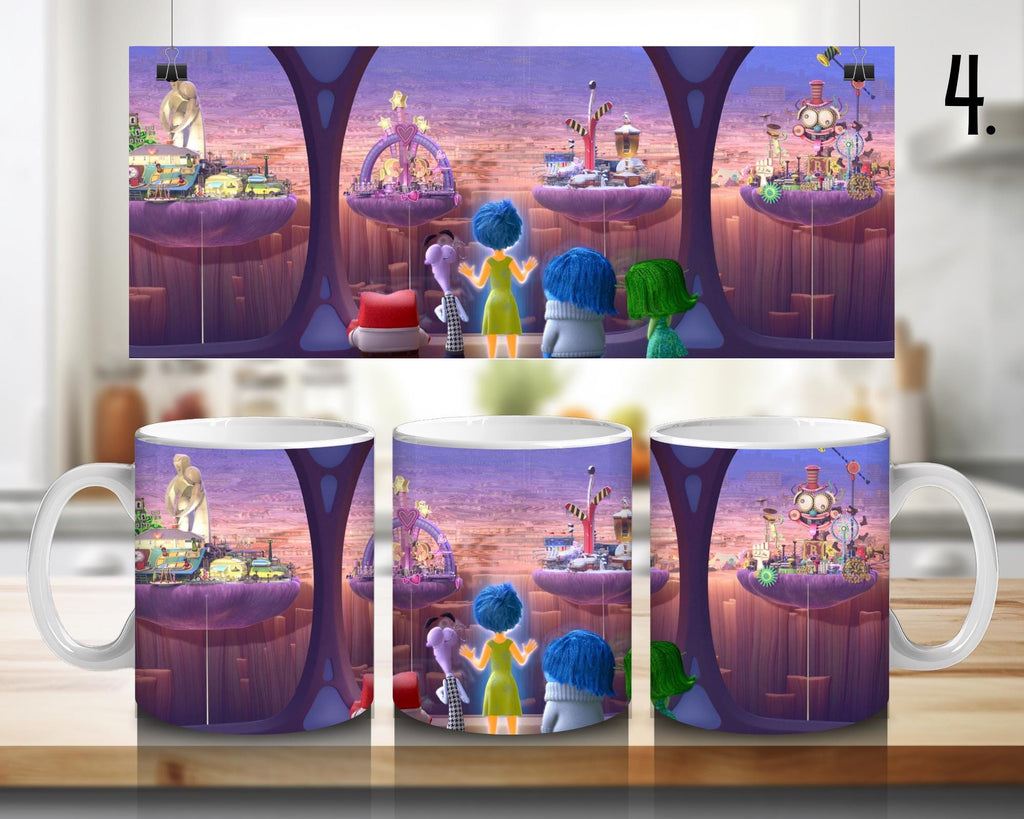 Inside Out, Disney Pack  | 100% CERAMIC MUG, 11Oz = 330ml