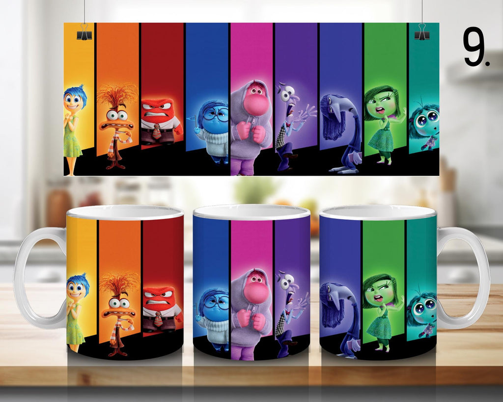Inside Out, Disney Pack  | 100% CERAMIC MUG, 11Oz = 330ml