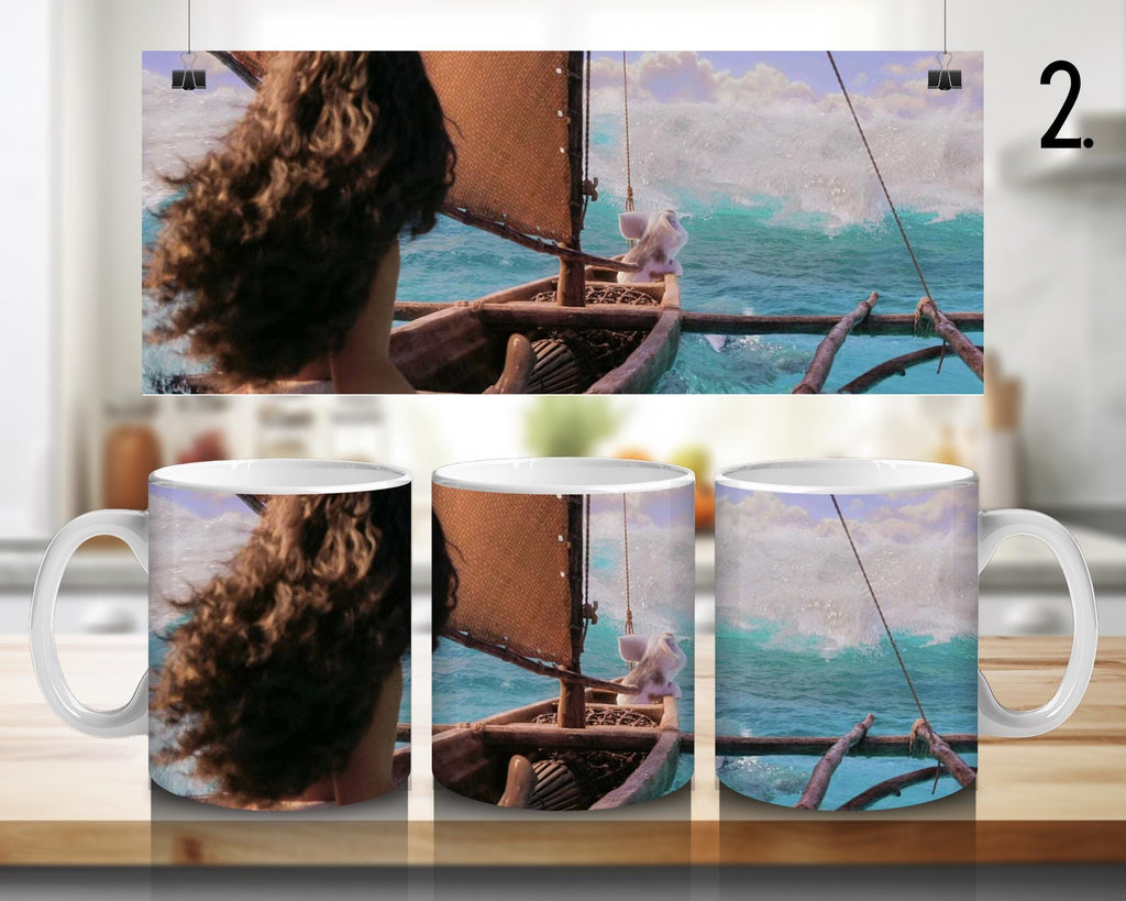 Moana, Maui, Disney Pack   | 100% CERAMIC MUG, 11Oz = 330ml