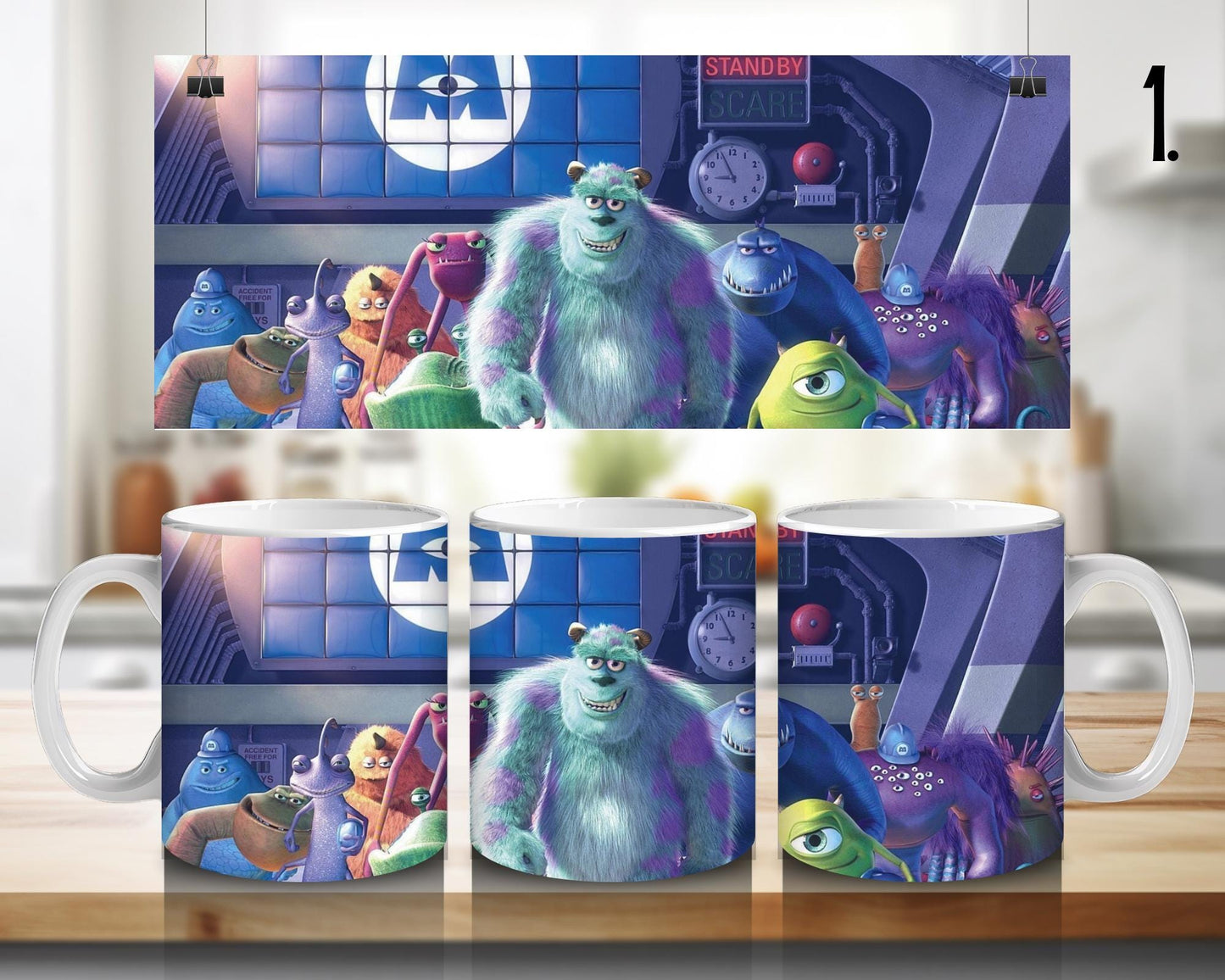 Monsters, Inc. – Mike and Sulley Ceramic Mug