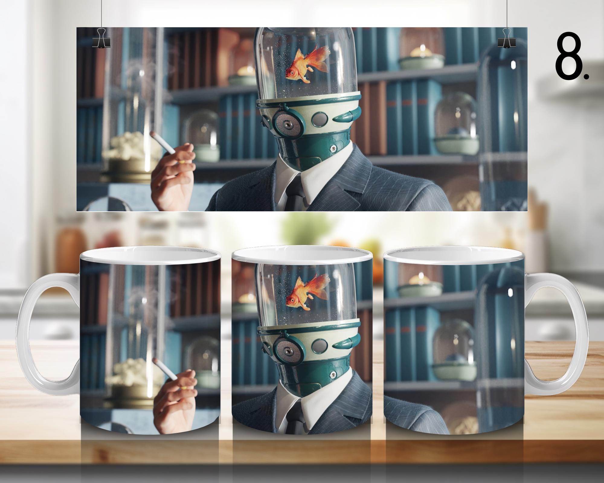 The Umbrella Academy, Academy Superhero, Number Five, Vanya Hargreeves, Luther Hargreeves, Allison, Diego | 100% CERAMIC MUG, 11Oz = 330ml