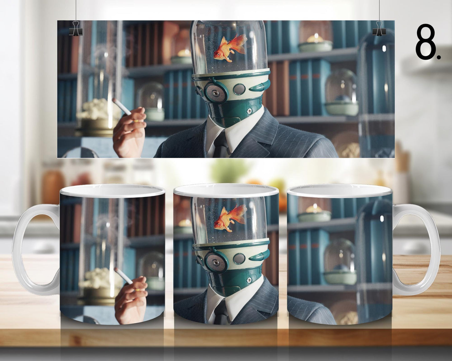 Ceramic Mug The Umbrella Academy – Number Five and Klaus