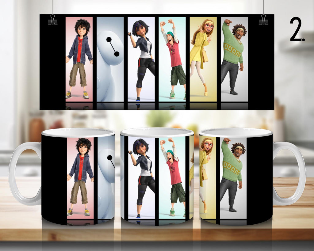 Big Hero 6, Disney Pack, baymax, baymaxbighero, starvstheforcesofevil, honeylemon, hirohamada | 100% CERAMIC MUG, 11Oz = 330ml