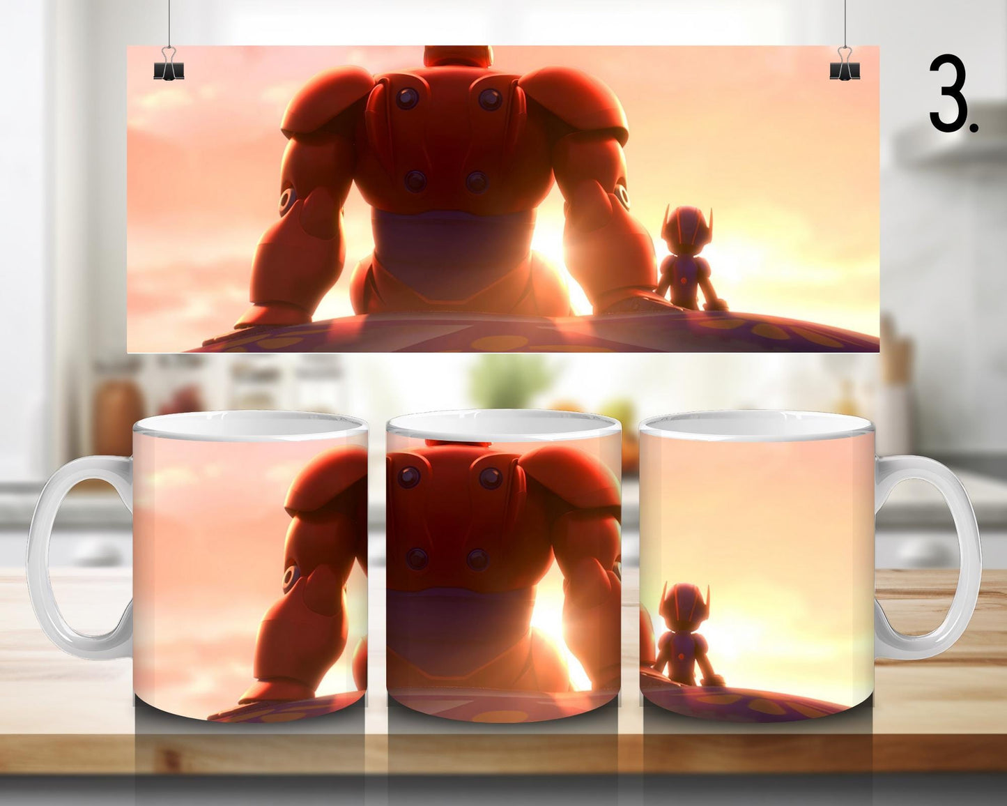 Ceramic Mug 330 ml - Big Hero 6 Inspired