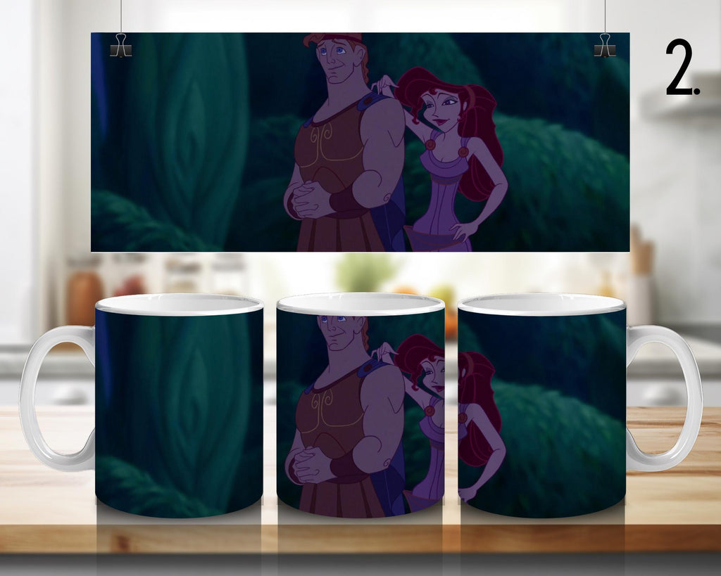 Hercules, Disney Pack, Hades, Megara, Herculesprima, Mofa, Zeus, Herculesdisney | 100% CERAMIC MUG, 11Oz = 330ml