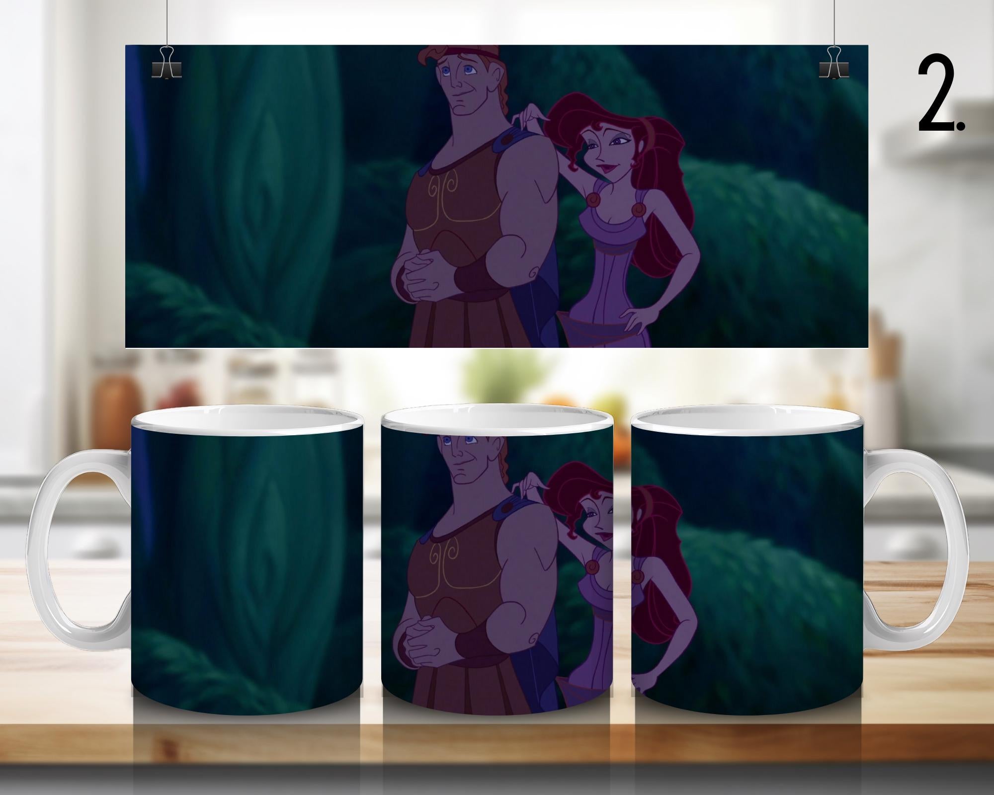 Hercules, Disney Pack, Hades, Megara, Herculesprima, Mofa, Zeus, Herculesdisney | 100% CERAMIC MUG, 11Oz = 330ml