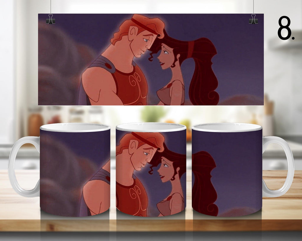 Hercules, Disney Pack, Hades, Megara, Herculesprima, Mofa, Zeus, Herculesdisney | 100% CERAMIC MUG, 11Oz = 330ml