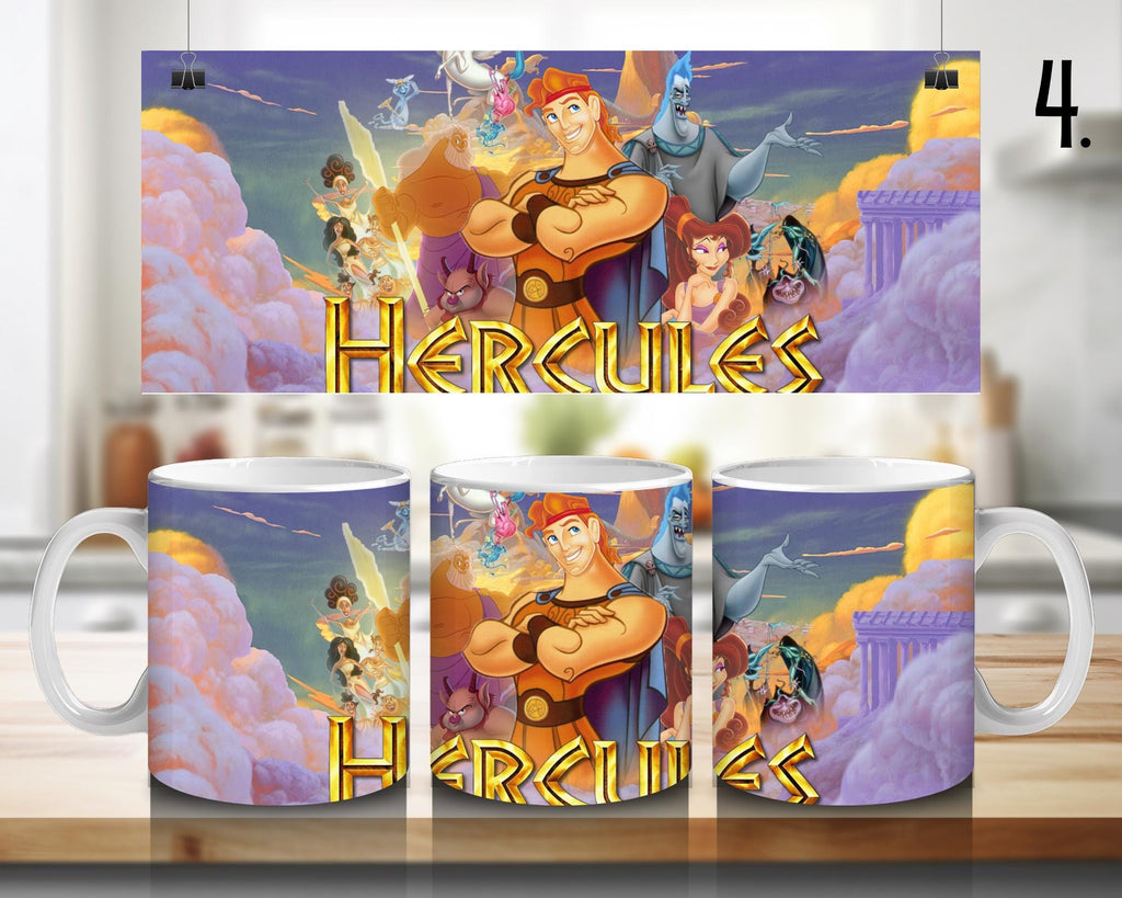 Hercules, Disney Pack, Hades, Megara, Herculesprima, Mofa, Zeus, Herculesdisney | 100% CERAMIC MUG, 11Oz = 330ml