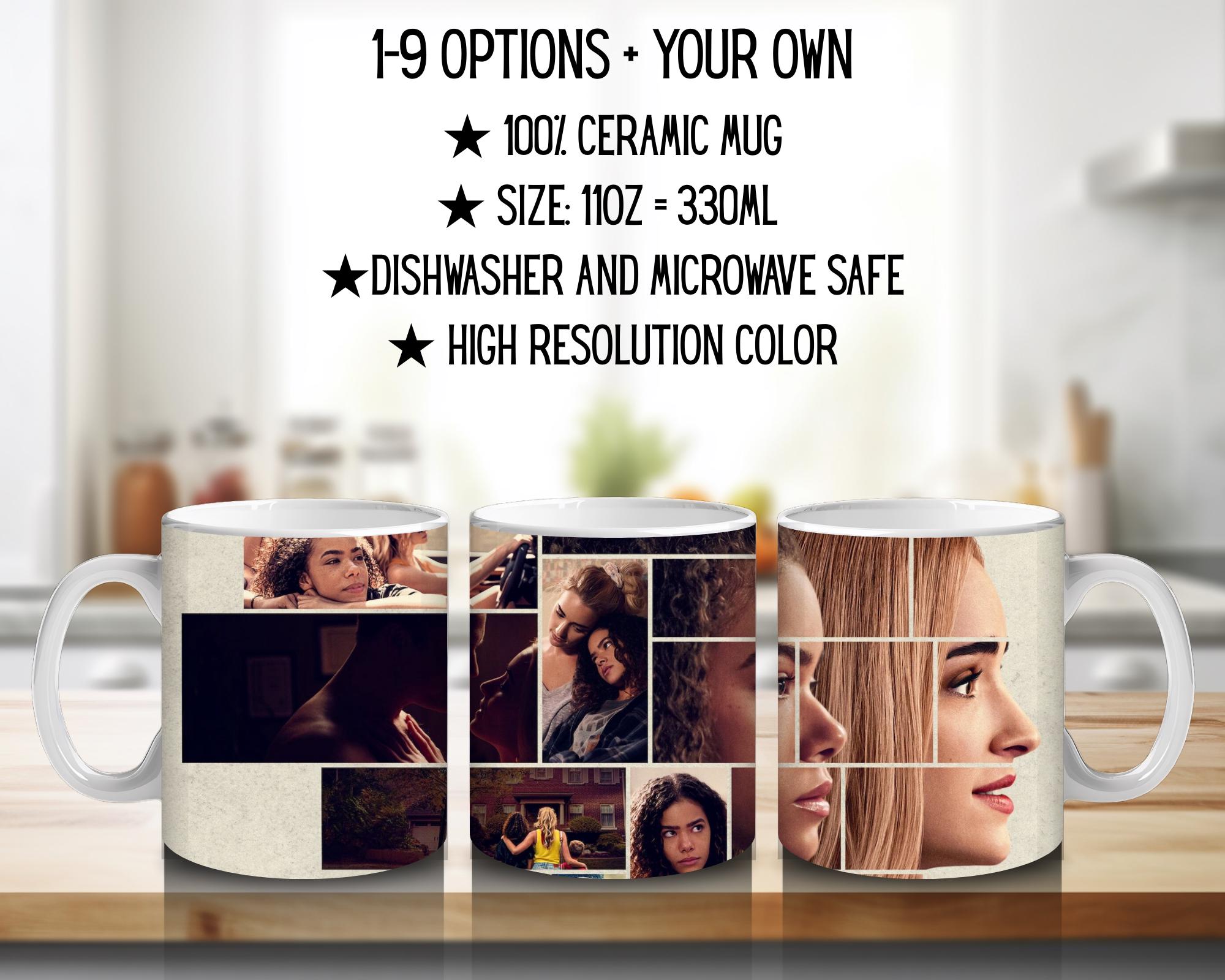 Ginny & Georgia, Georgia Miller, Ginny Miller, Marcus Baker, Maxine Baker, Zion Miller, Abby Littman, Gil | 100% CERAMIC MUG, 11Oz = 330ml