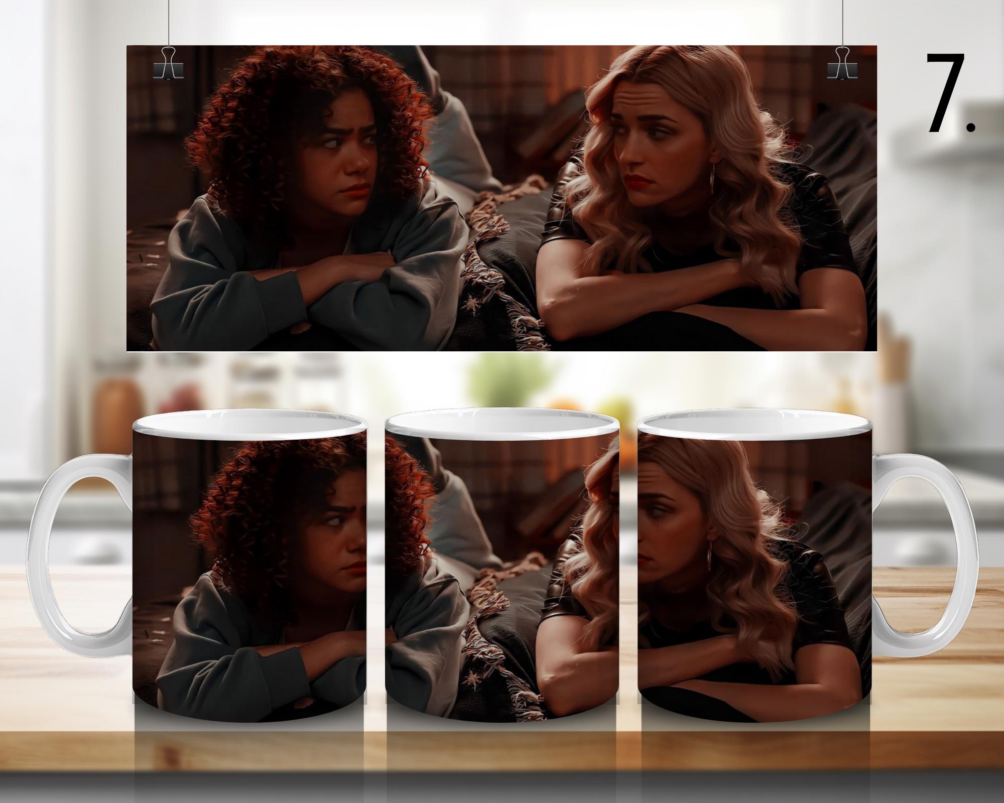 Ginny & Georgia, Georgia Miller, Ginny Miller, Marcus Baker, Maxine Baker, Zion Miller, Abby Littman, Gil | 100% CERAMIC MUG, 11Oz = 330ml