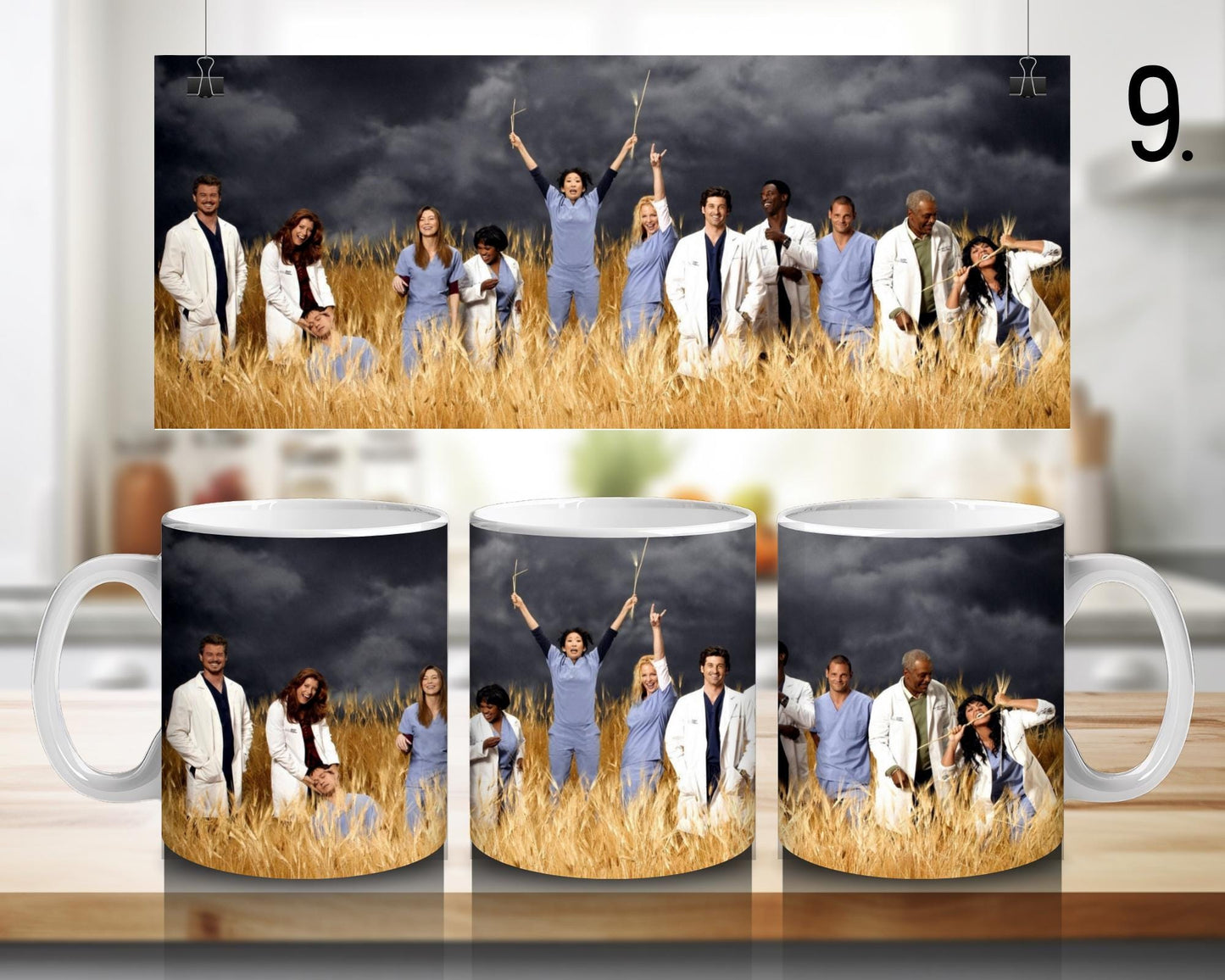 Kubek ceramiczny Chirurdzy / Grey’s Anatomy – Meredith Grey i Derek Shepherd