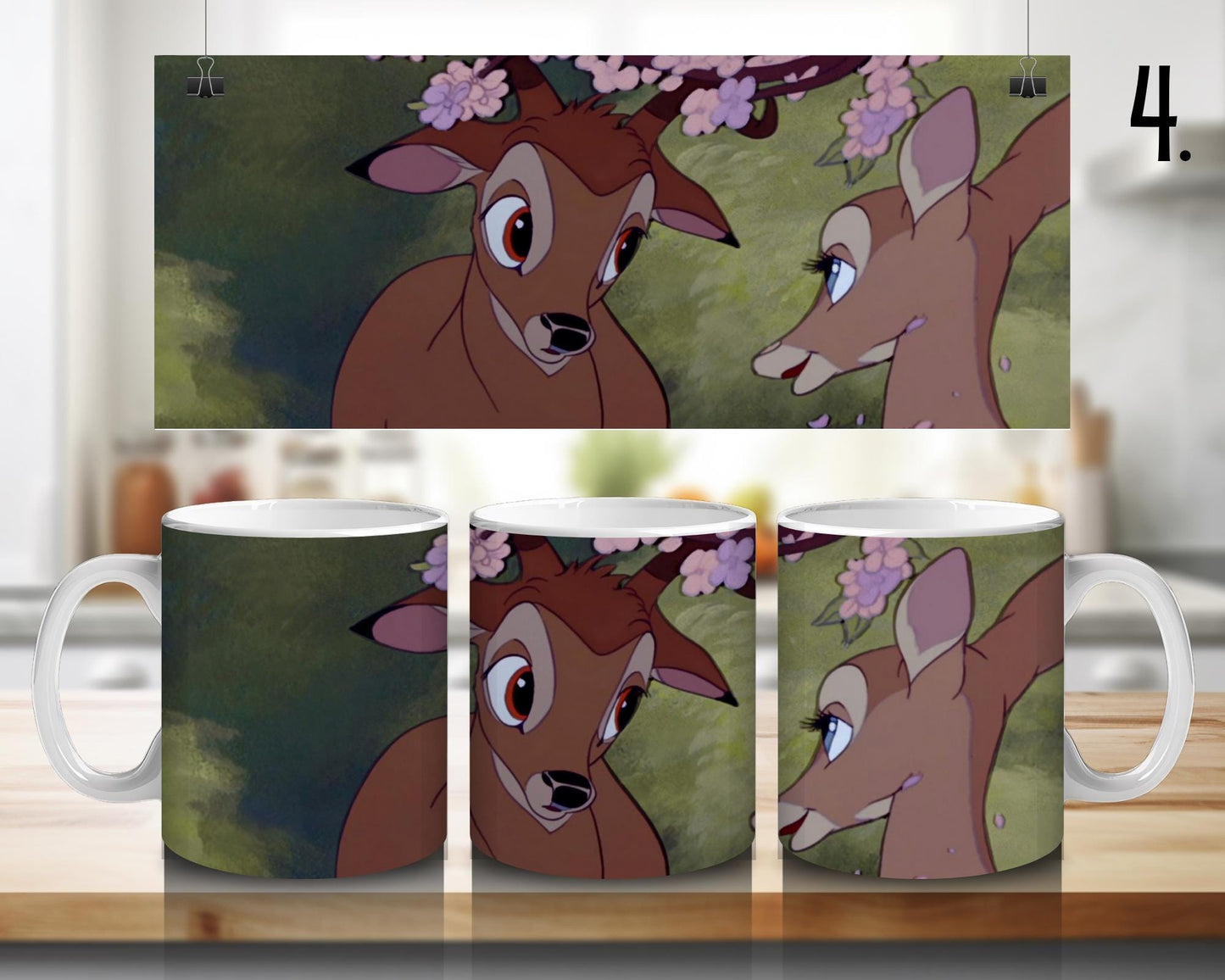 Bambi Ceramic Mug / Bambi – Classic Disney Animation