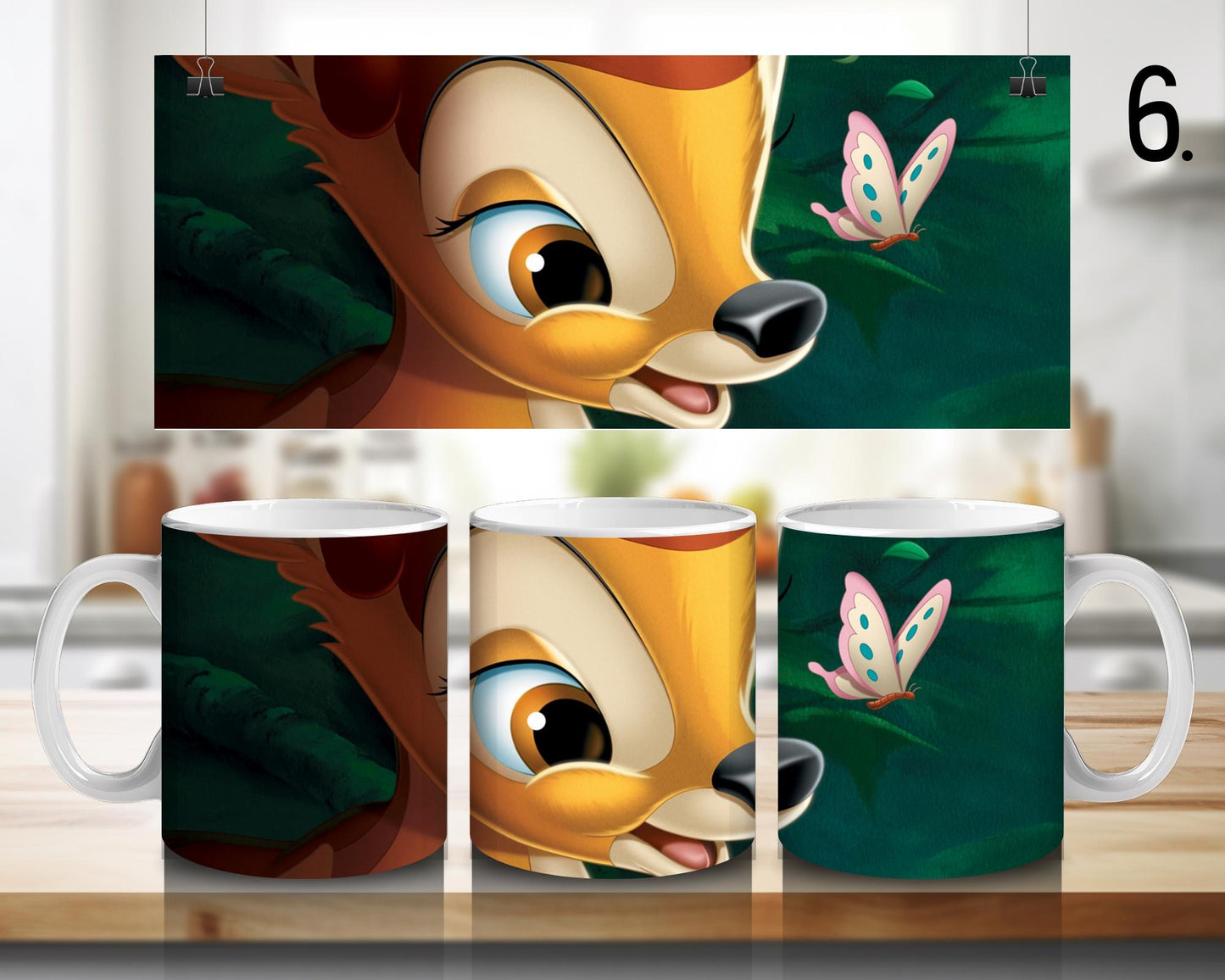 Bambi Ceramic Mug / Bambi – Classic Disney Animation