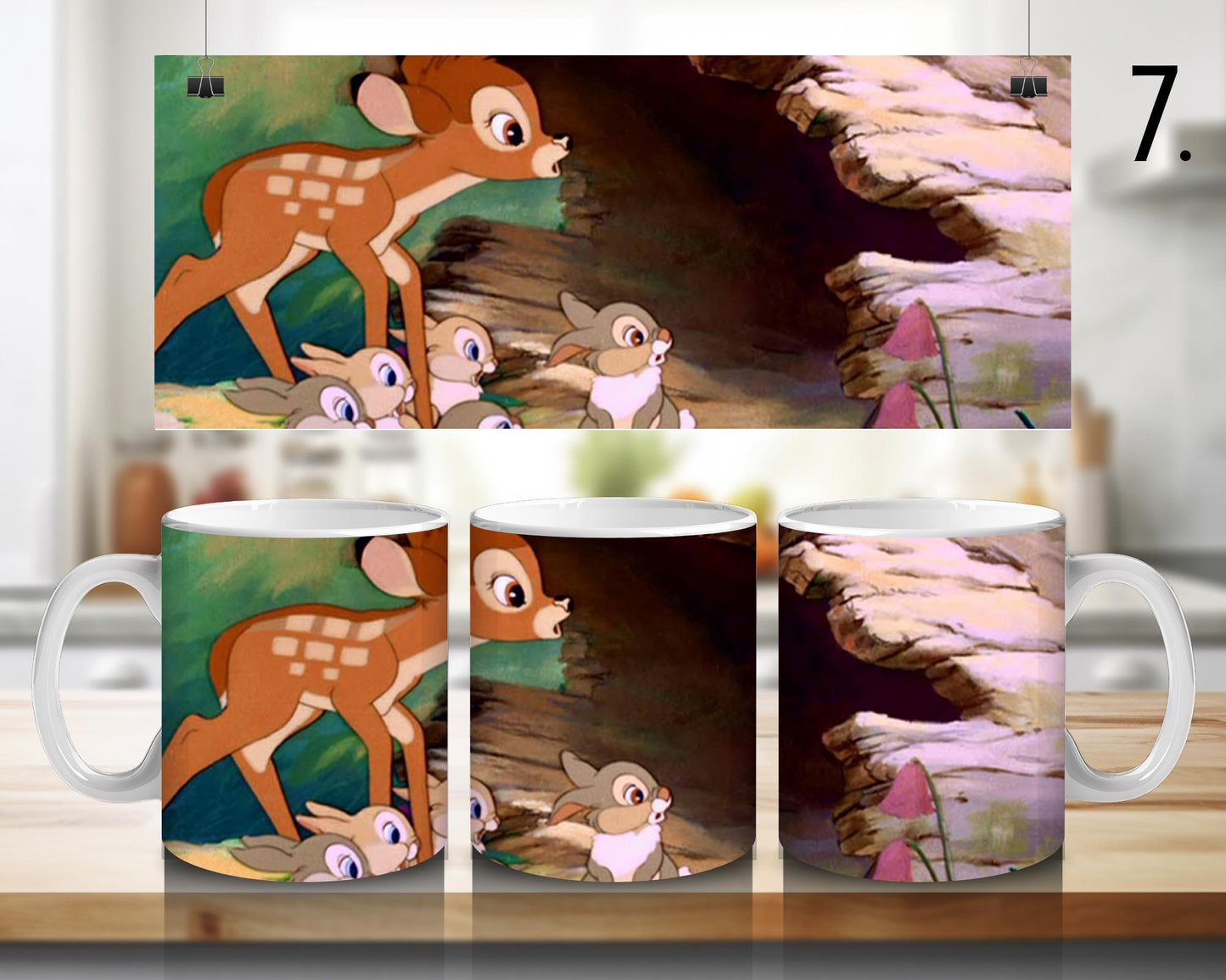 Bambi Ceramic Mug / Bambi – Classic Disney Animation