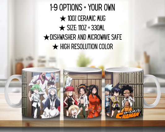 Ceramic Mug Shaman King / Shaman King – Yoh Asakura and Amidamaru