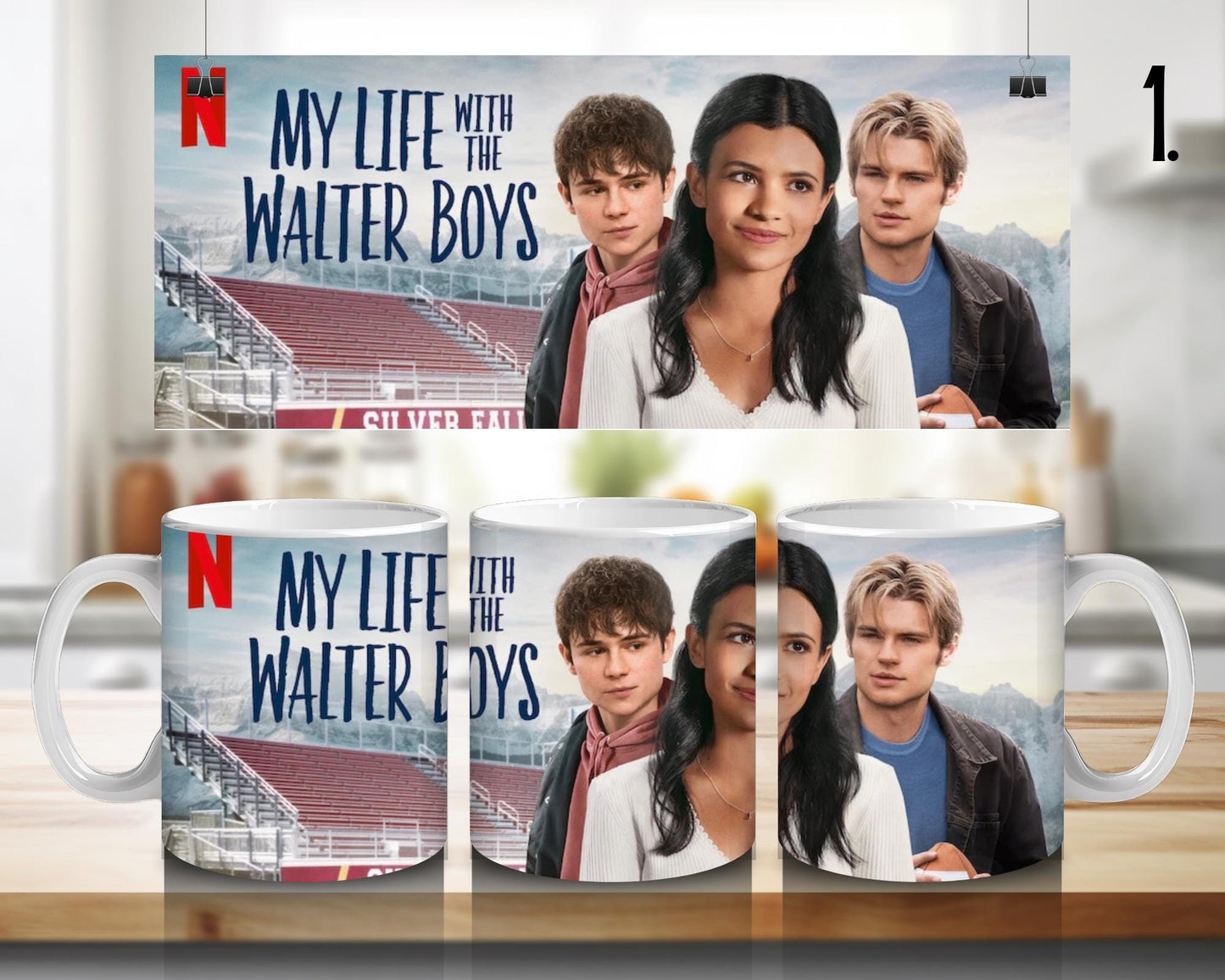 Ceramic mug My Life with the Walter Boys – romantic series