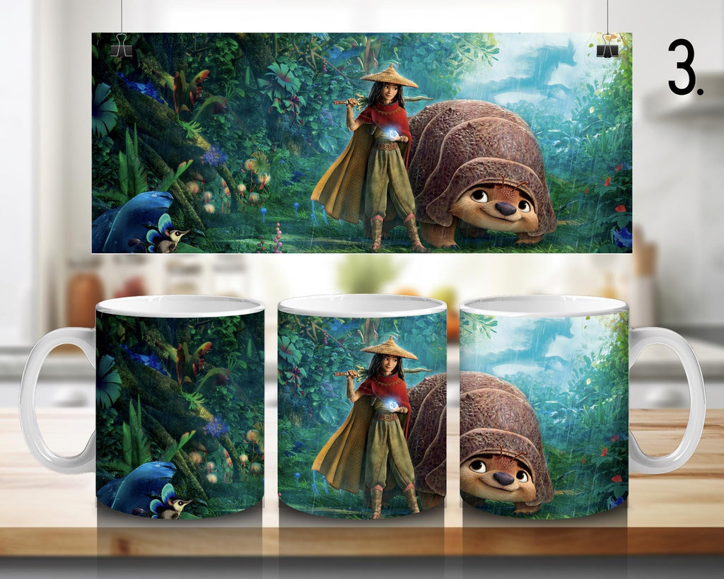 Raya and the Last Dragon, Disney, Sisu, Boun, Namaari, Benja, Tong | 100% CERAMIC MUG, 11Oz = 330ml