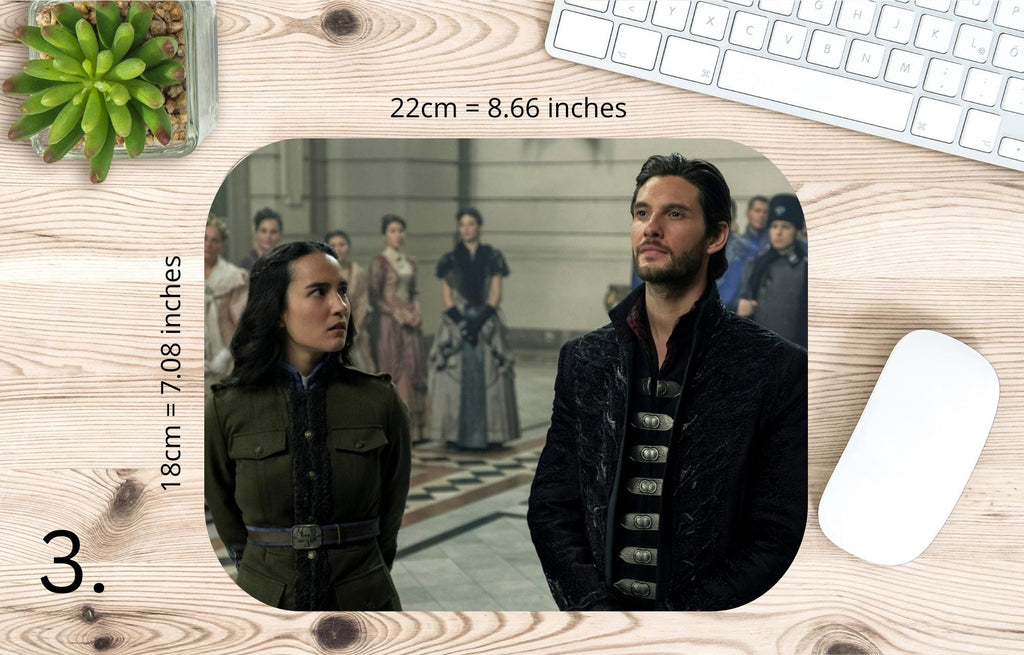 Shadow and Bone, Alina Starkov, Malyen Oretsev, Kaz Brekker, Inej Ghafa, Kirigan, Jesper Fahey | MAUSEPAD, Gaming Mouse Pad
