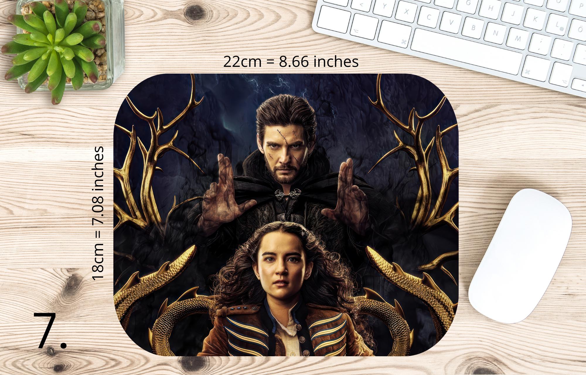 Shadow and Bone, Alina Starkov, Malyen Oretsev, Kaz Brekker, Inej Ghafa, Kirigan, Jesper Fahey | MAUSEPAD, Gaming Mouse Pad