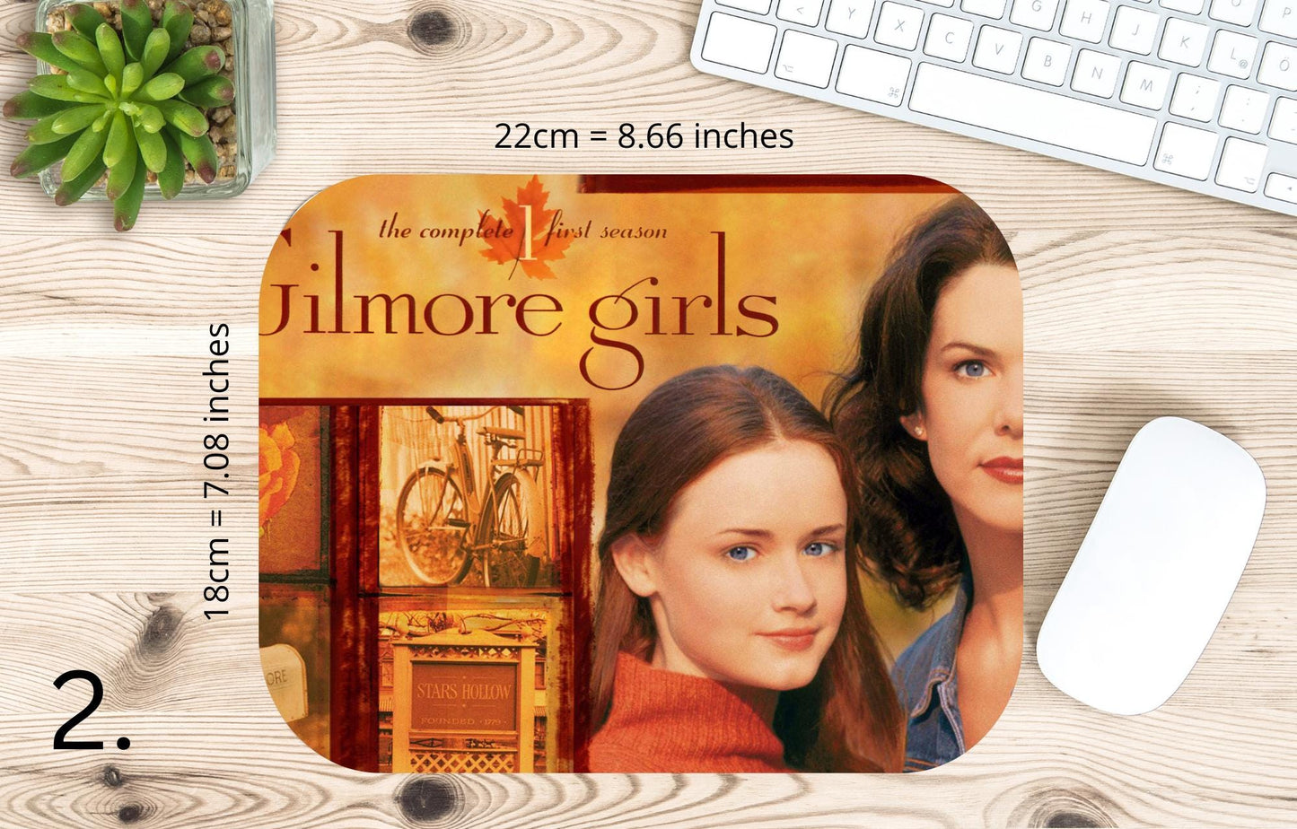 Gilmore Girls Mousepad - Lorelai and Rory