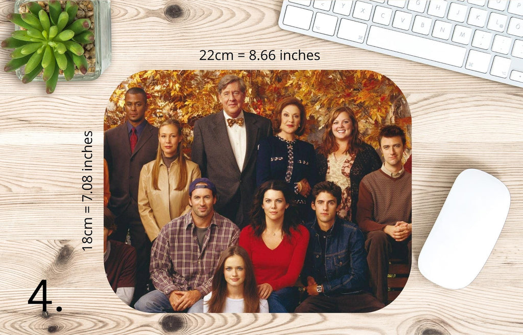 Gilmore Girls, Lorelai Gilmore, Rory Gilmore, Luke Danes, Sookie St. James, Michel Gerard, Luke Danes, Dean forester  | MAUSEPAD