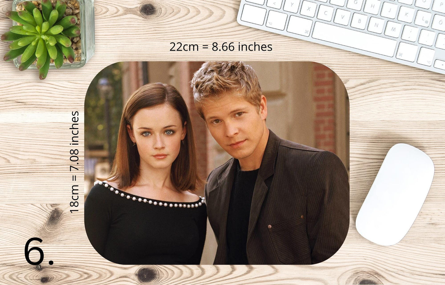 Gilmore Girls Mousepad - Lorelai and Rory