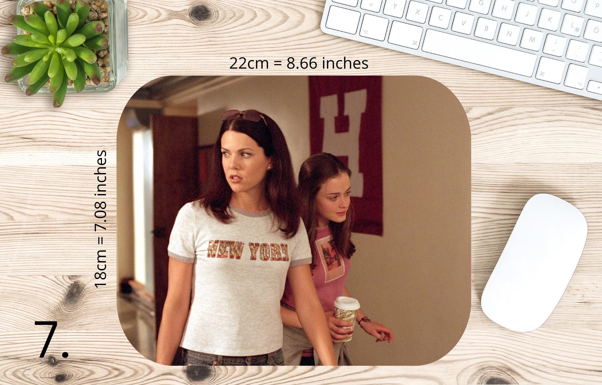 Gilmore Girls, Lorelai Gilmore, Rory Gilmore, Luke Danes, Sookie St. James, Michel Gerard, Luke Danes, Dean forester  | MAUSEPAD