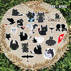 Sada samolepek – Jak wytresować smoka / How to Train Your Dragon