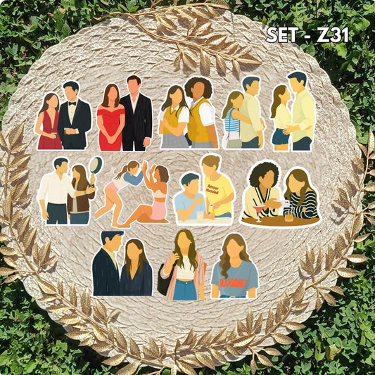 Zestaw naklejek Culpa Mía / Culpa Mía – Noah i Nick