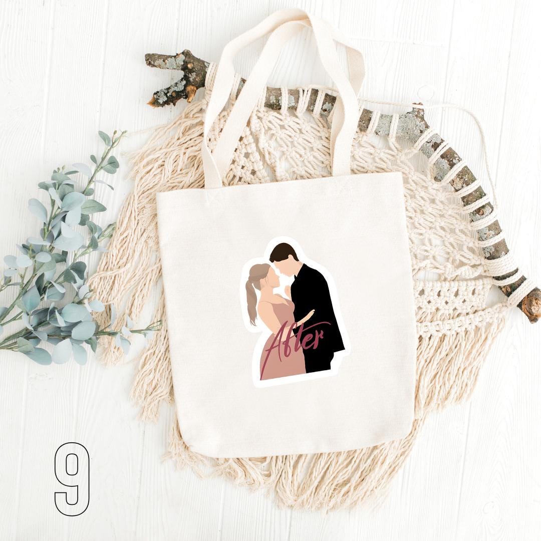 After Inspired Tote Bag | Tessa & Hardin Fan Art Tote Bag