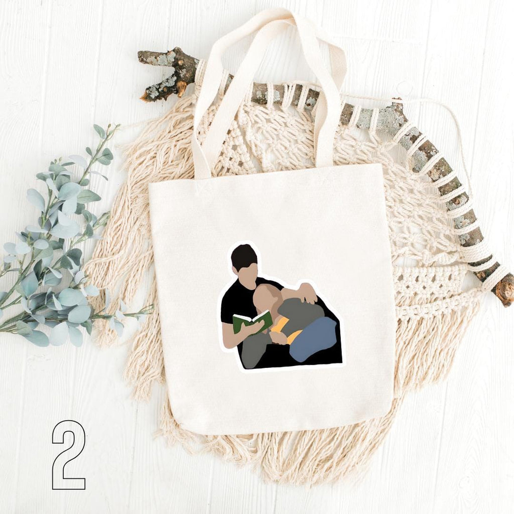 After Inspired Tote Bag | Tessa & Hardin Fan Art Tote Bag