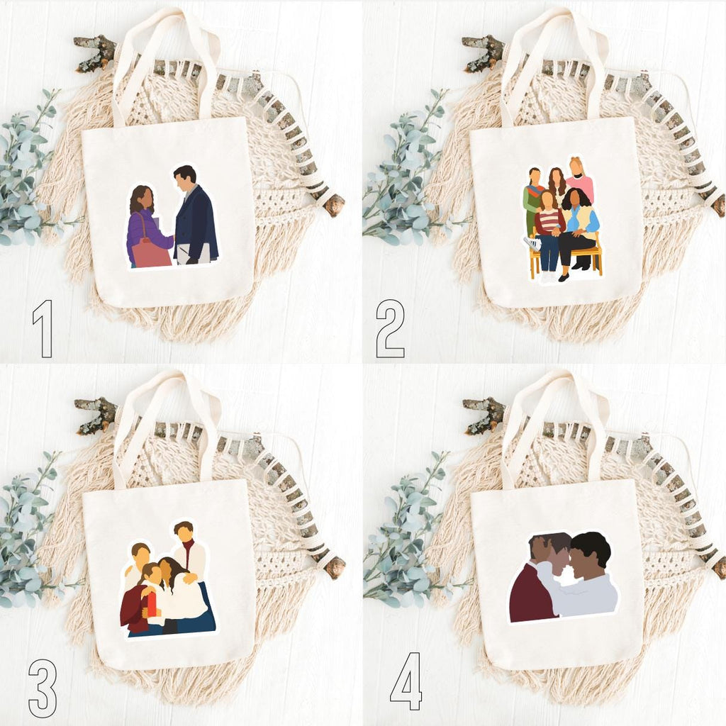 Young Royals Inspired Tote Bag | Wilhelm, Simon & Hillerska Cotton Bag | Netflix Romance Aesthetic Gift
