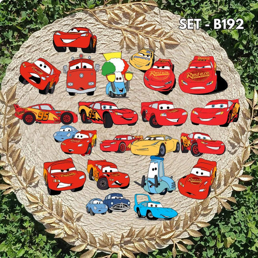 Zestaw naklejek Auta / Cars – Zygzak McQueen