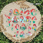 Zestaw naklejek – Mała Syrenka / The Little Mermaid