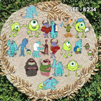 Sada samolepek – Potwory i spółka / Monsters Inc.