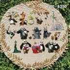 Sticker-Set – Kung Fu Panda