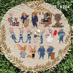 Sticker-Set – Zwierzogród / Zootopia