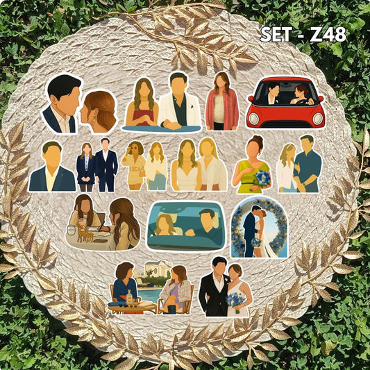 Zestaw naklejek Culpa Mía / Culpa Mía – Noah i Nick