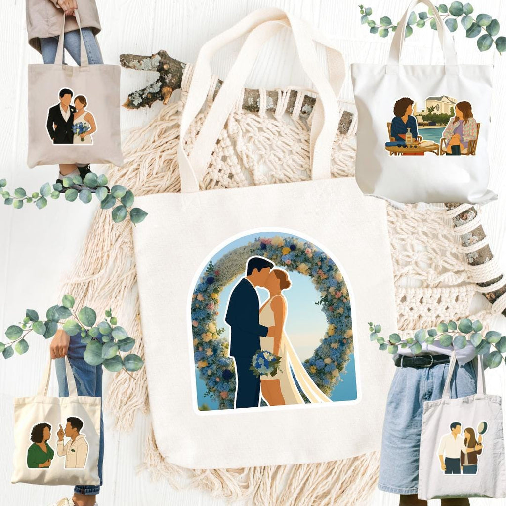 Culpa Mia, Culpa Tuya, Culpa Nuestra, Noah, Nick, Mercedes Ron, Romance Movie, Spanish Drama, Love Story, Trilogy | Inspired Tote Bag