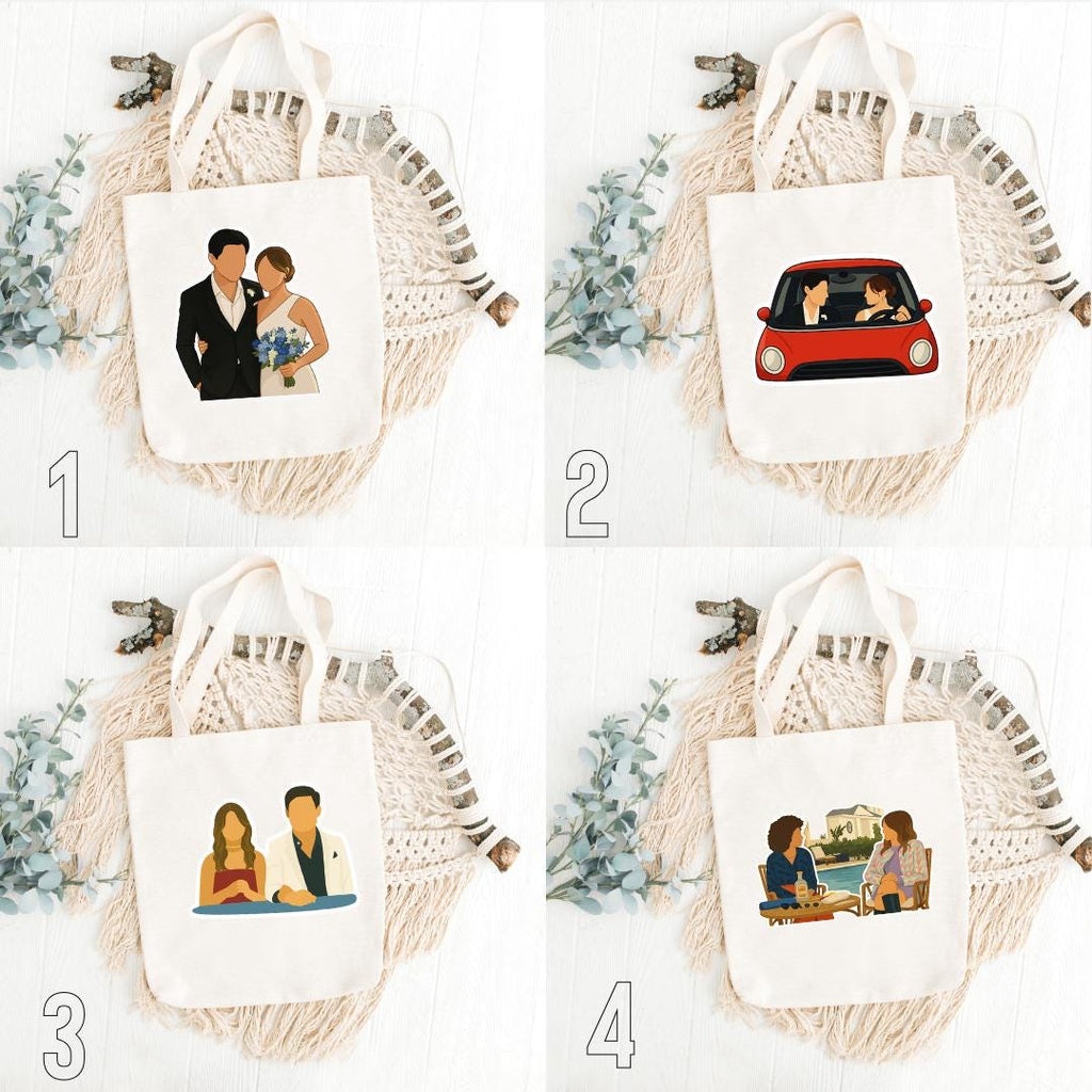 Culpa Mia, Culpa Tuya, Culpa Nuestra, Noah, Nick, Mercedes Ron, Romance Movie, Spanish Drama, Love Story, Trilogy | Inspired Tote Bag