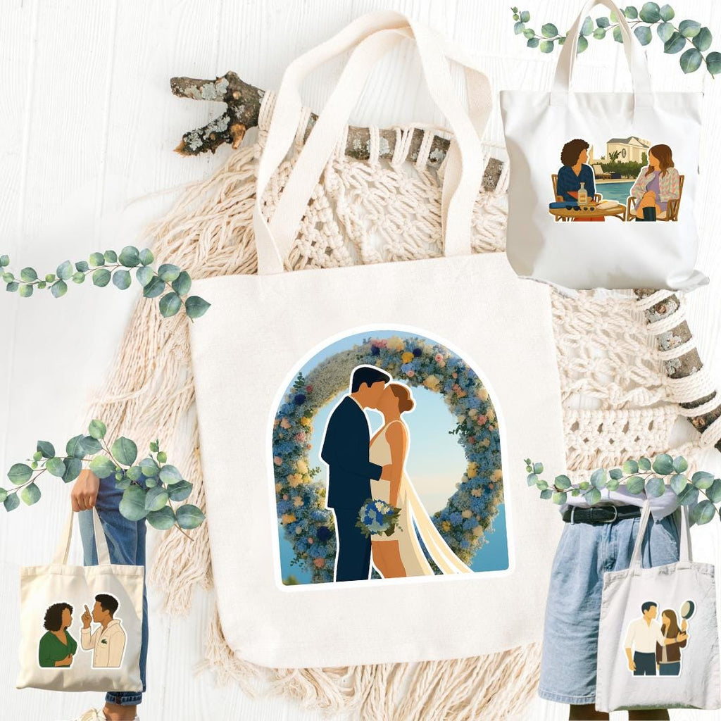 Culpa Mia, Culpa Tuya, Culpa Nuestra, Noah, Nick, Mercedes Ron, Romance Movie, Spanish Drama, Love Story, Trilogy | Inspired Tote Bag
