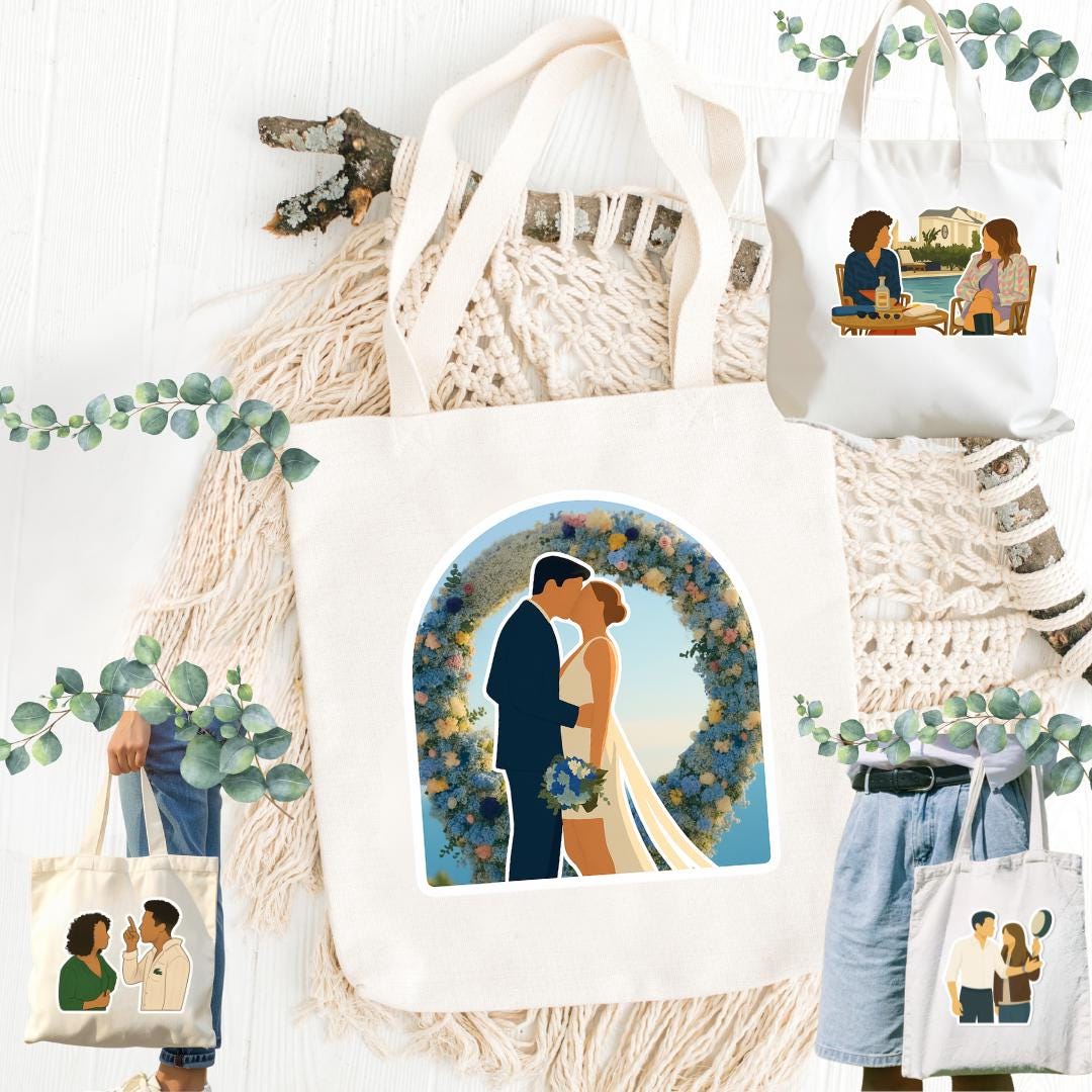 Culpa Mia, Culpa Tuya, Culpa Nuestra, Noah, Nick, Mercedes Ron, Romance Movie, Spanish Drama, Love Story, Trilogy | Inspired Tote Bag