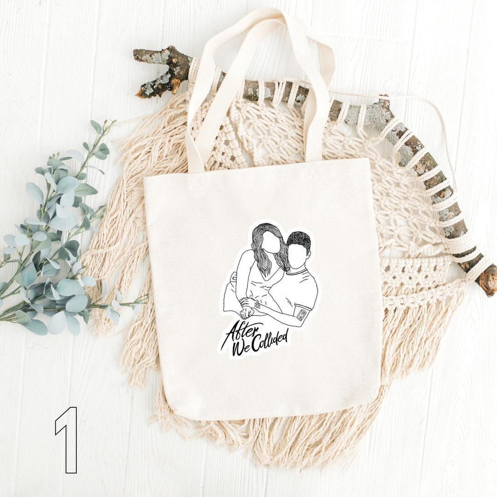 After Inspired Tote Bag | Tessa & Hardin Fan Art Tote Bag