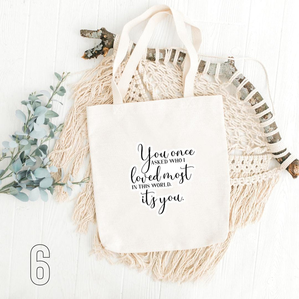 After Inspired Tote Bag | Tessa & Hardin Fan Art Tote Bag